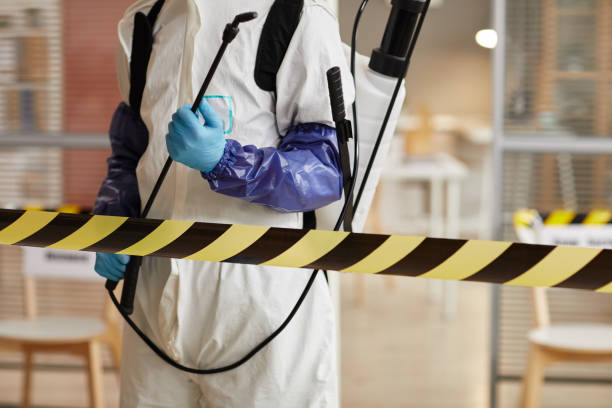 Professional Hoarding Cleanup technician working in Andover, NJ